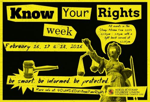 Know your Rights Week